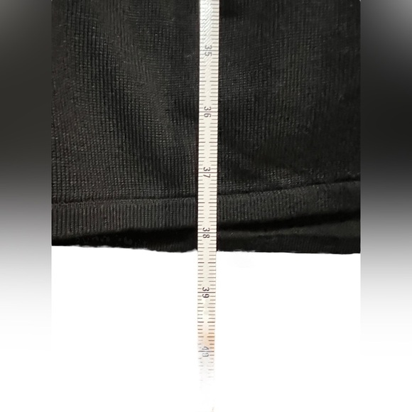 Calvin Klein Black Knit Cowl Neck Sweater Dress, size L - Picture 10 of 11